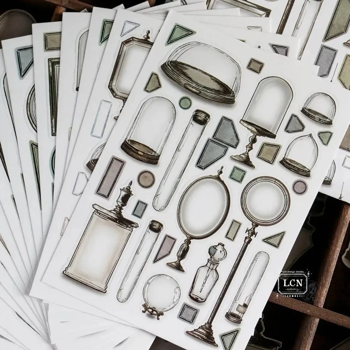 LCN Sticker Set Specimen Display