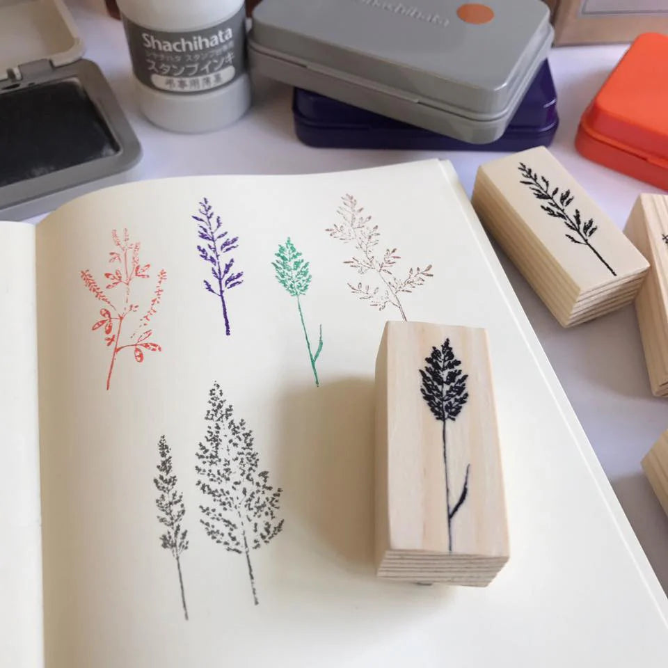 OHS Botanical Rubber Stamp Collection B