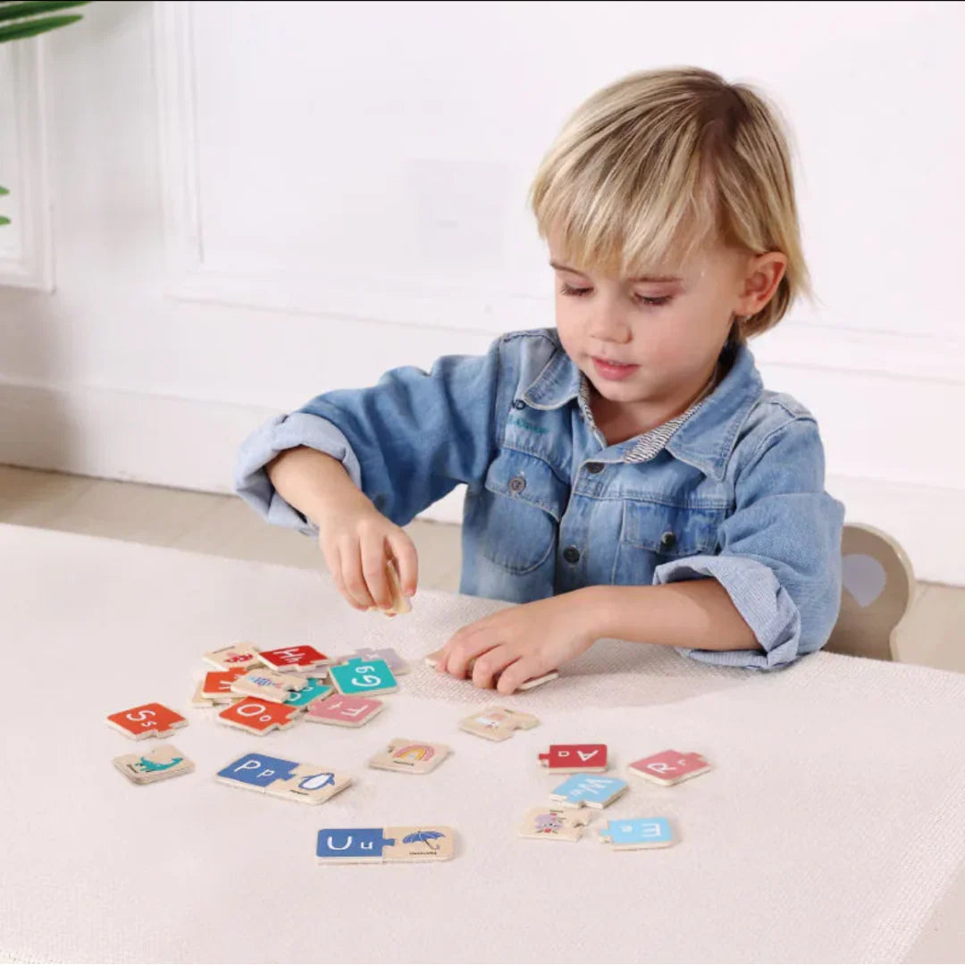 TOOKY TOY Alphabet Play Box