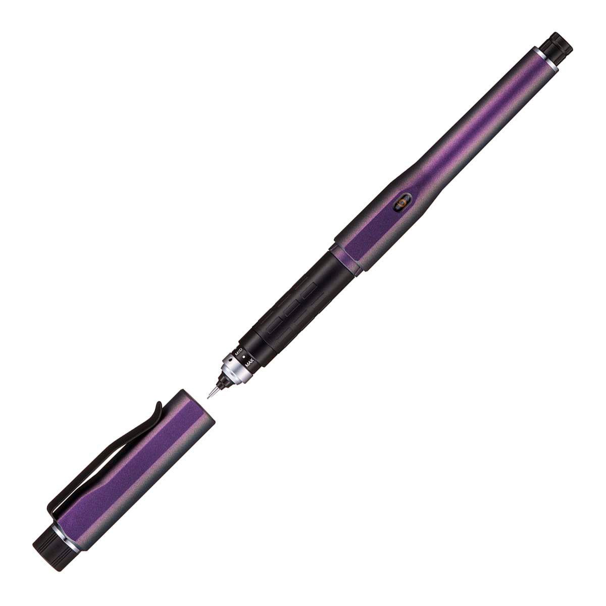 UNI Kurutoga Dive Mechanical Pencil 0.5mm Aurora Purple