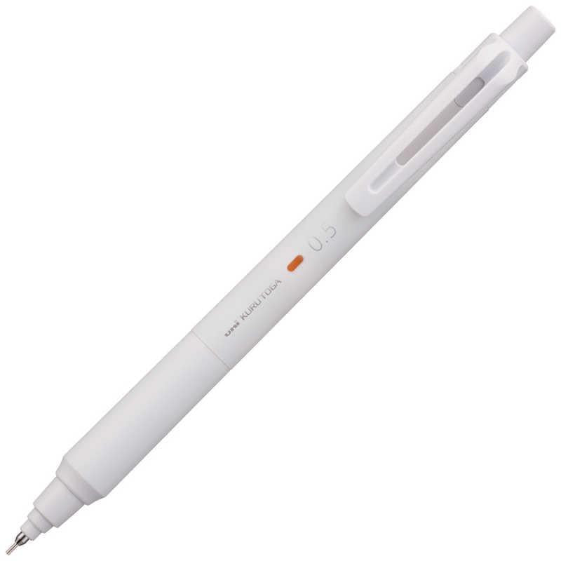 UNI Kurutoga Mechanical Pencil (Liquid) 0.5mm Powder White