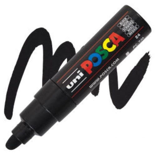 UNI POSCA Marker Broad Bullet 4.5mm Black