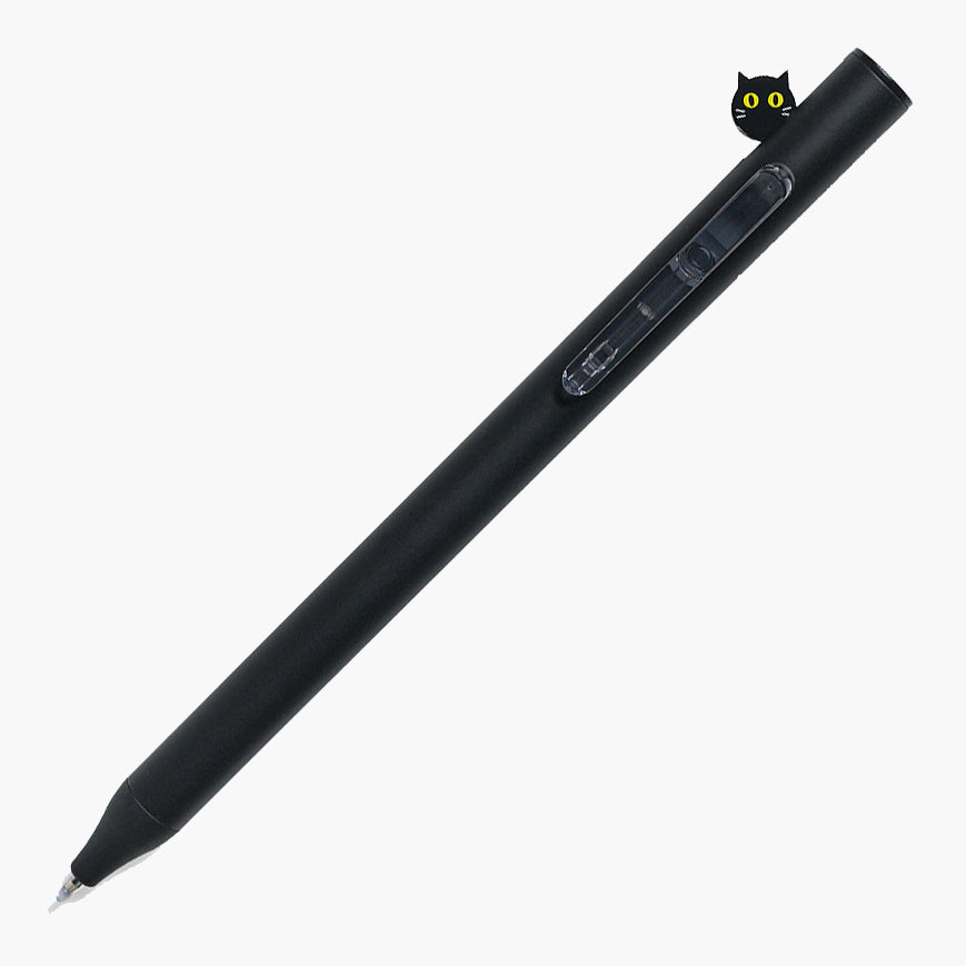 MENIU Gel Pen 0.5mm Hi & See Cat Black