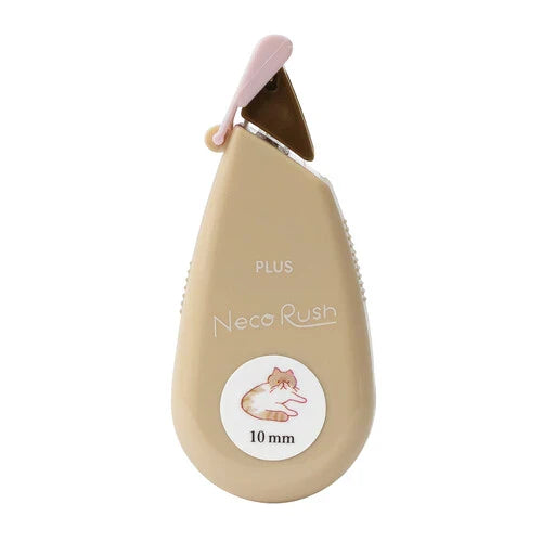 PLUS Neco Rush Tape DC 0230 10mmx3M Exotic Shorthair