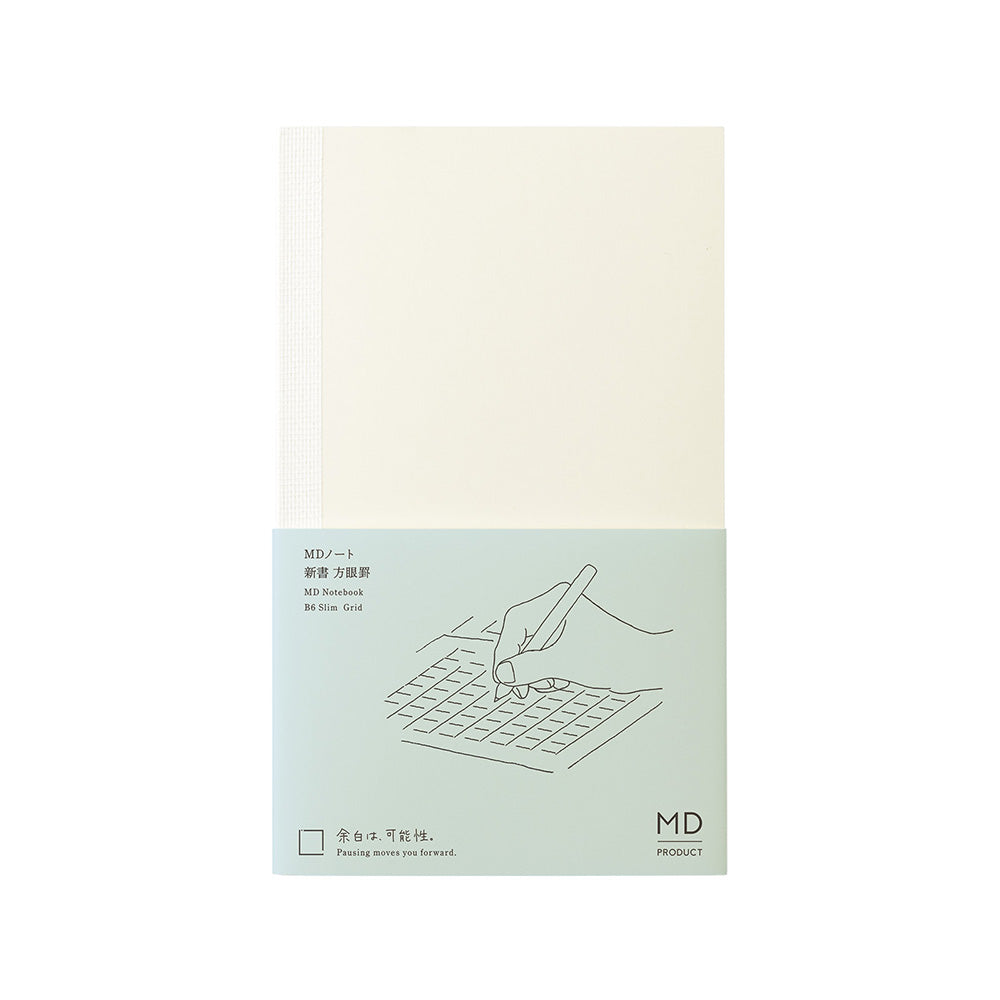 MIDORI MD Product Notebook B6 Slim Grid