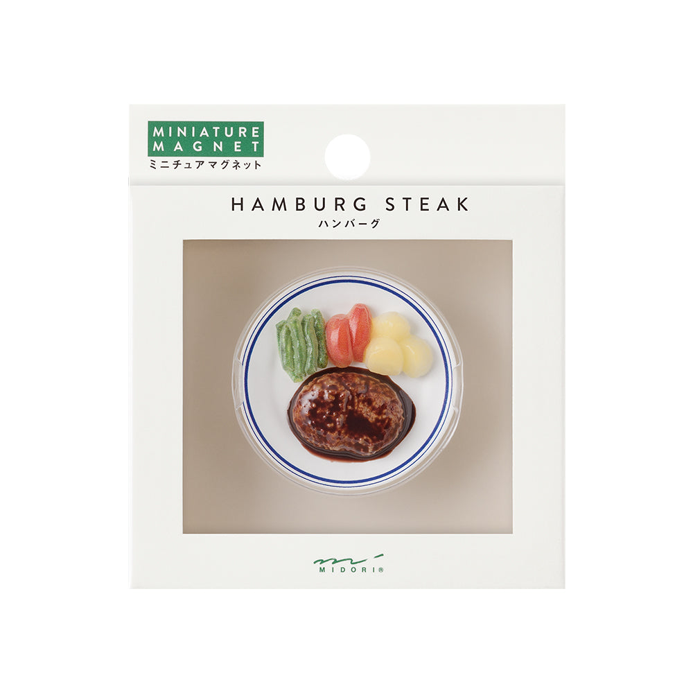MIDORI Miniature Magnet Hamburg Steak
