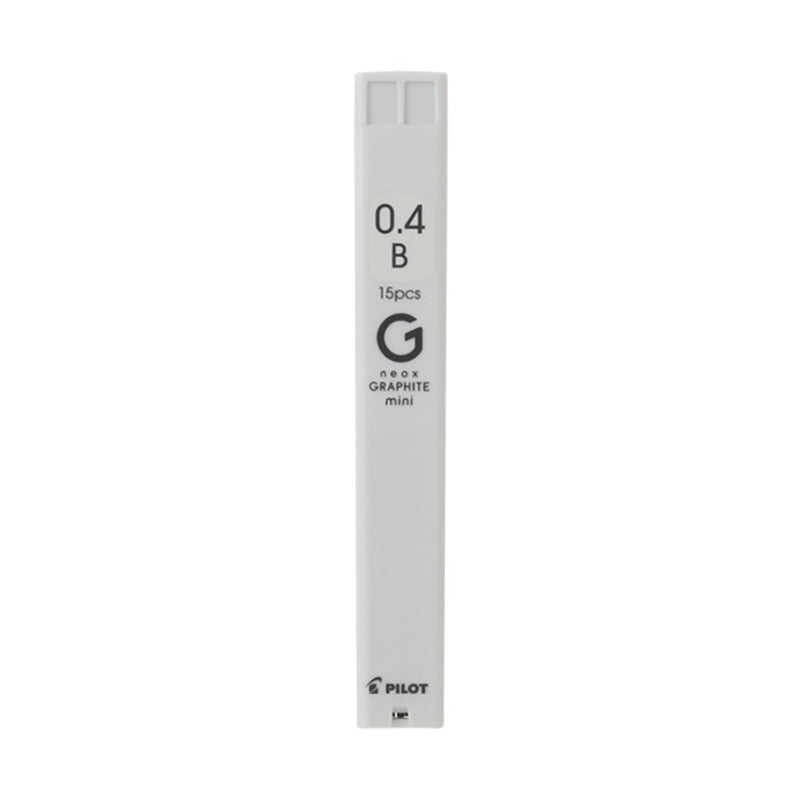 PILOT neox Graphite Mini Pencil Leads 0.4mm 15 Leads/Case B