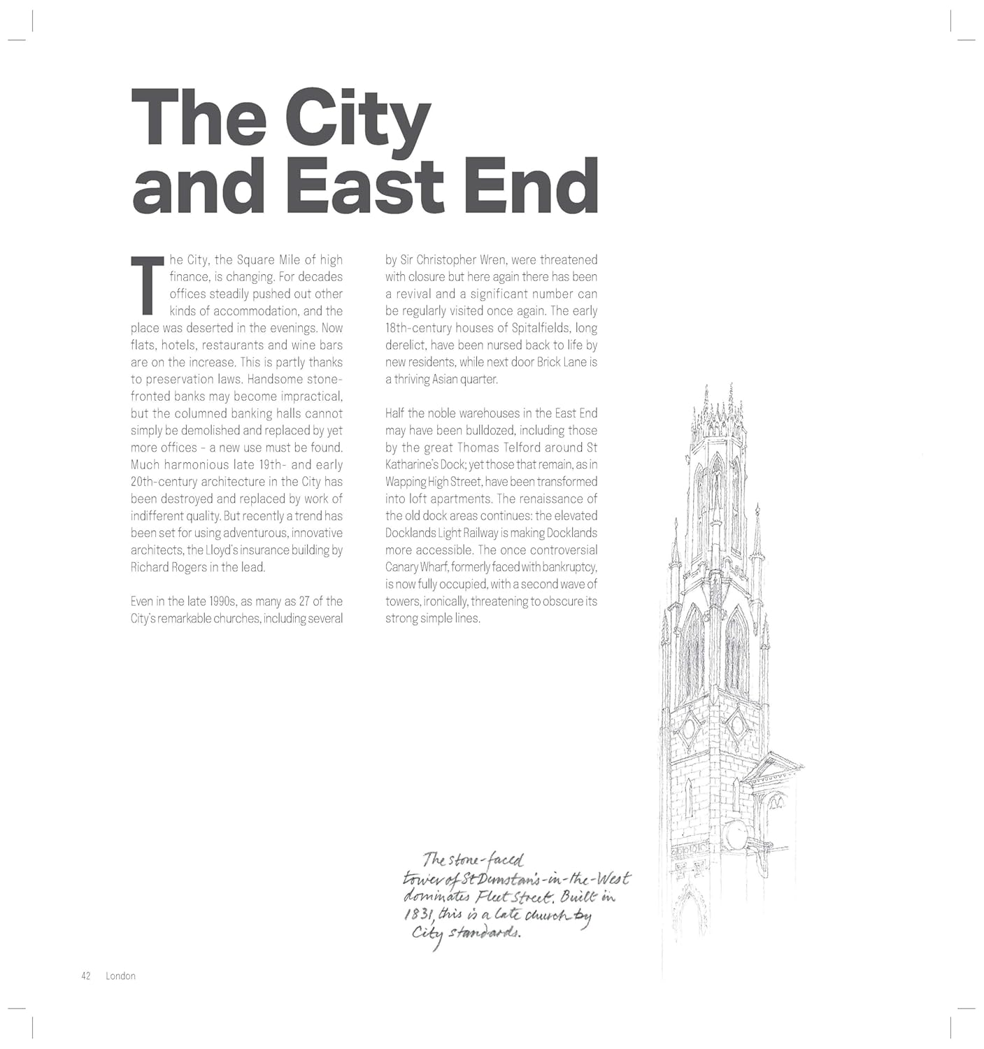 London Sketchbook by Marcus Binney