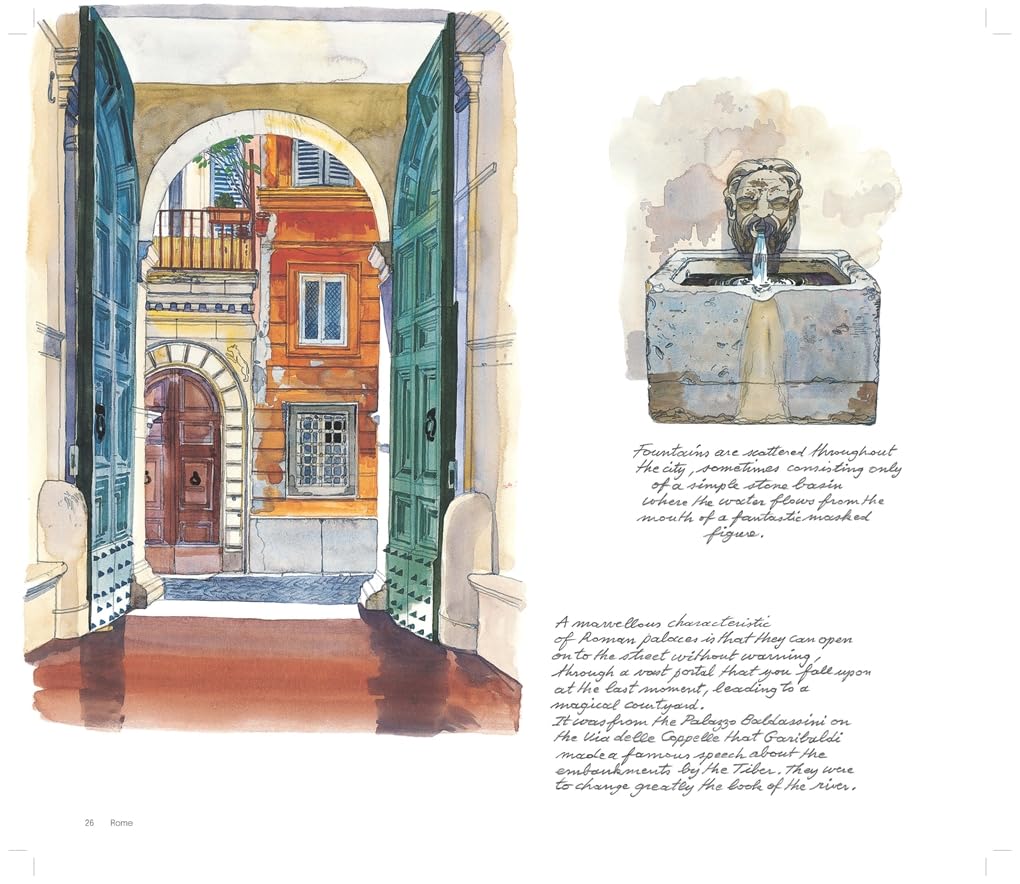 Rome Sketchbook by Dominique Fernandez