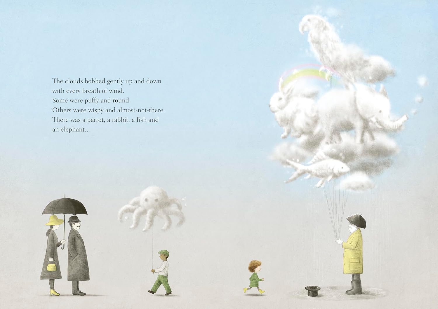 Lizzy And The Cloud by Eric Fan
