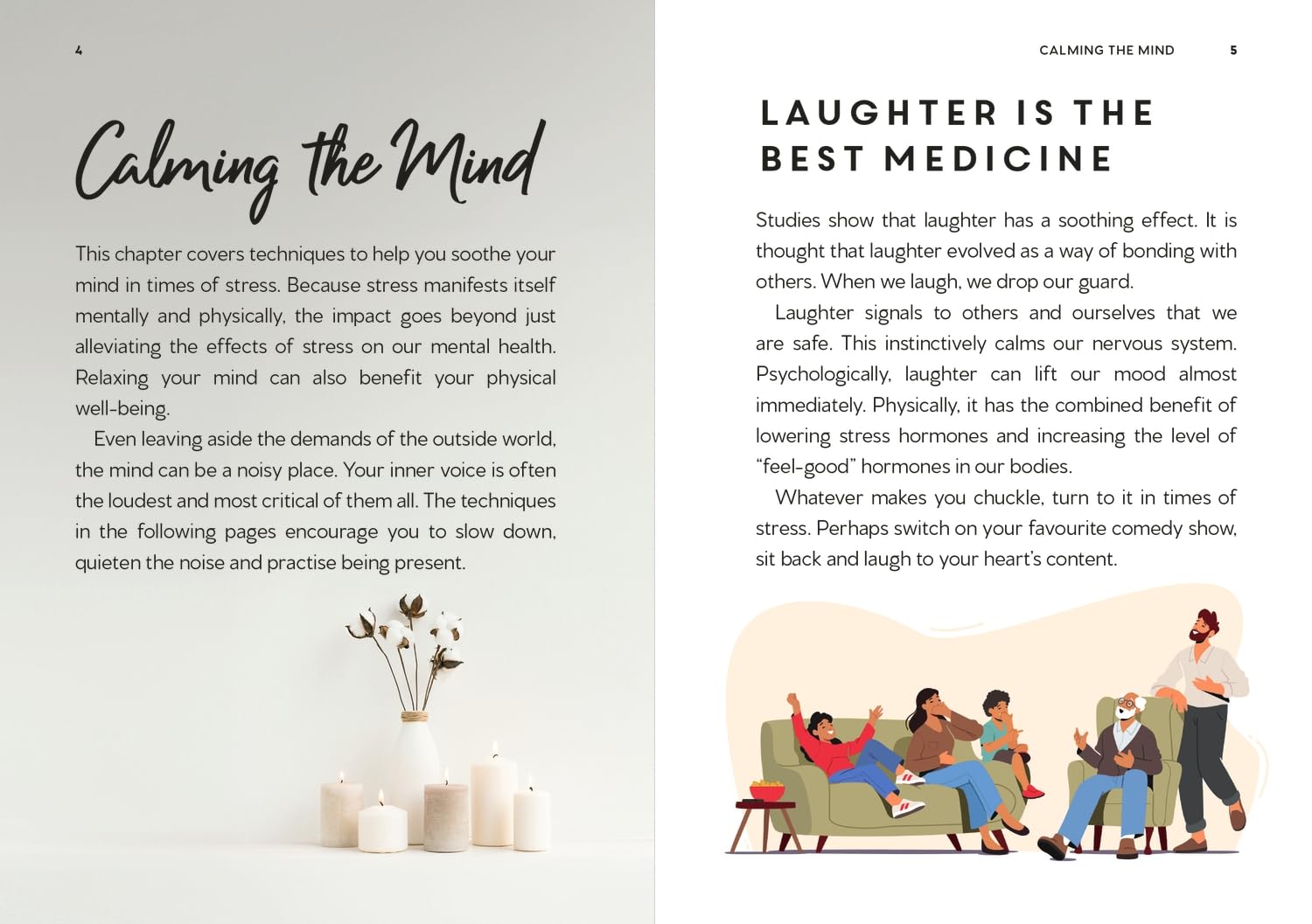 All You Need Is Less Stress: Find Calm Every Da by Leonie Amarasekara