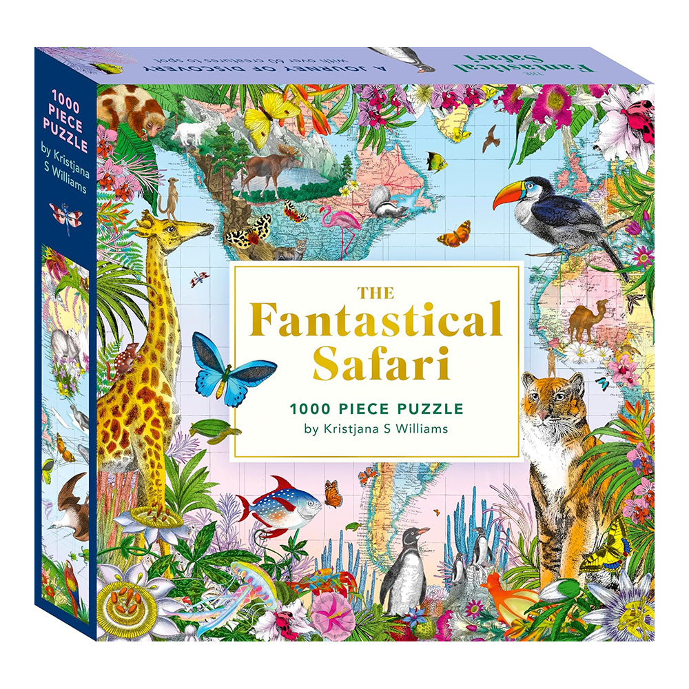 Fantastical Safari: 1000-Piece Jigsaw Puzzle