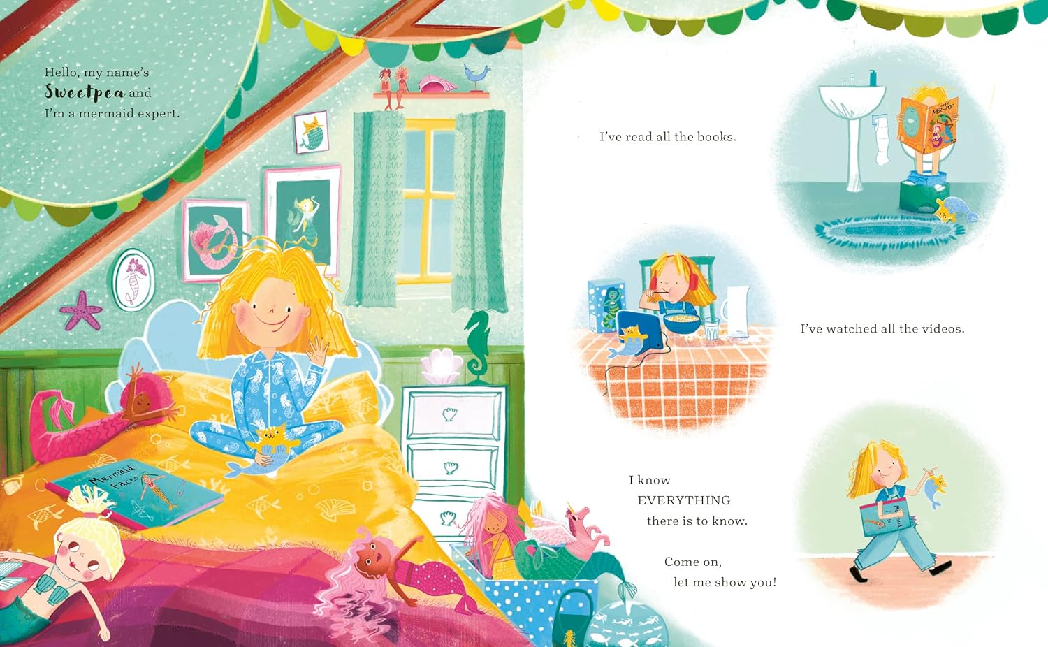Sweetpea Magee: Mermaid Expert by Rhian Wright