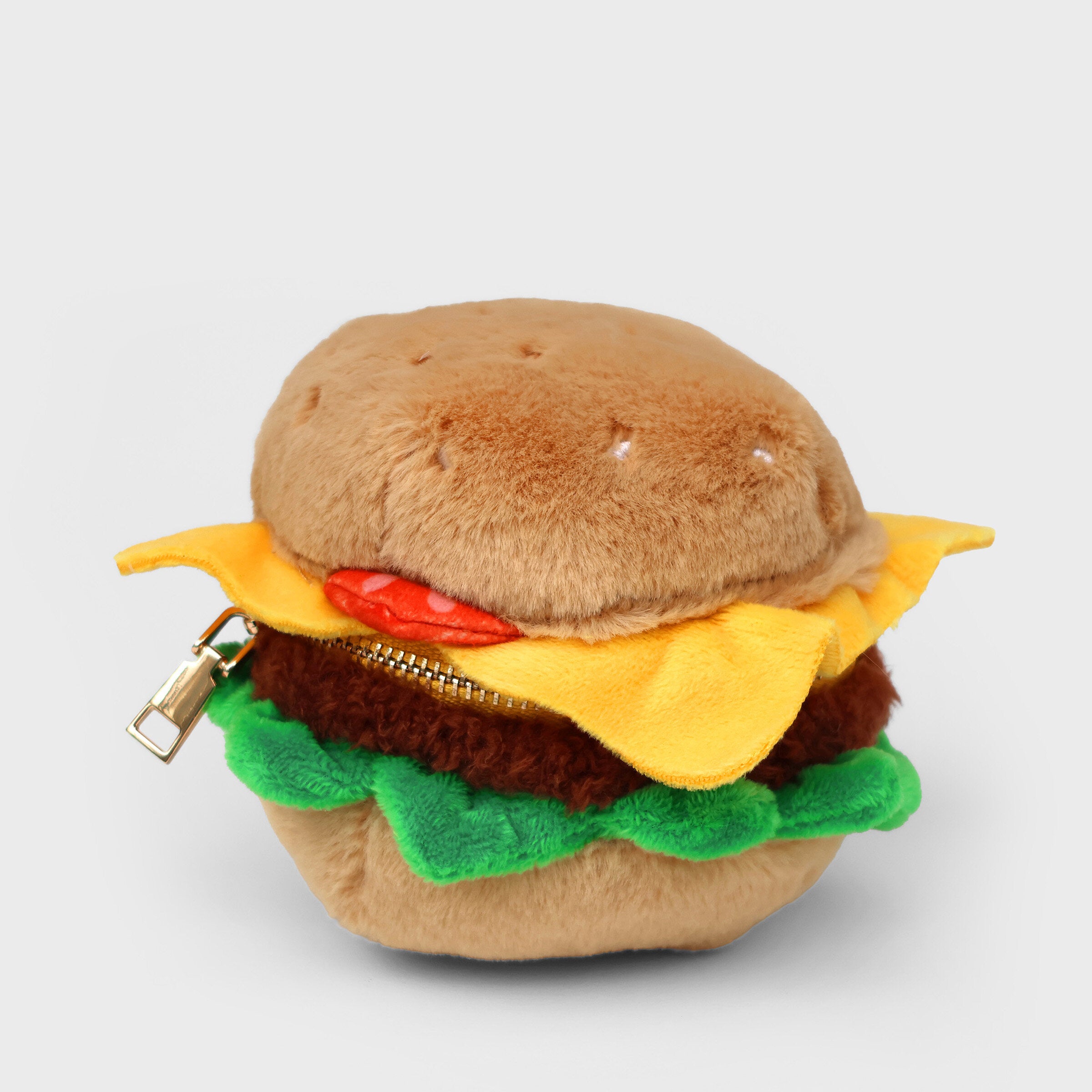 SUCK UK Plush Zip Pouch Burger
