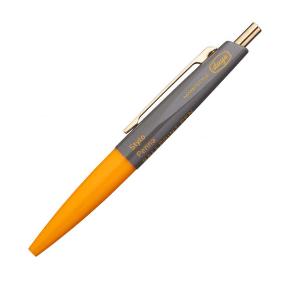 MARK'STYLE Days Mini Ball Ink Pen Orange Cacao