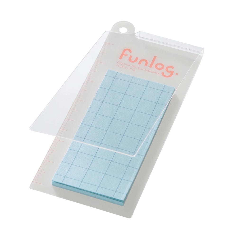 MARKS funlog Bookmark Mini Sticky Notes 1 Pattern Grid