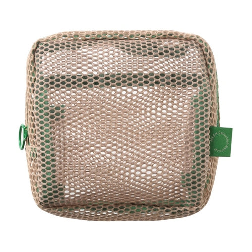 MARKS mesh Square Pouch Sand Beige