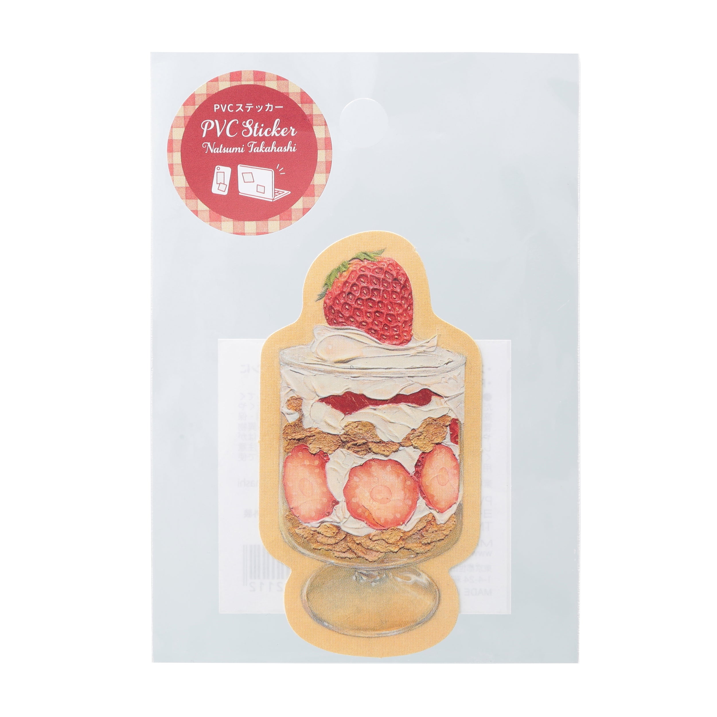 MARKS x Natsumi Takahashi PVC Sticker Strawberry Parfait
