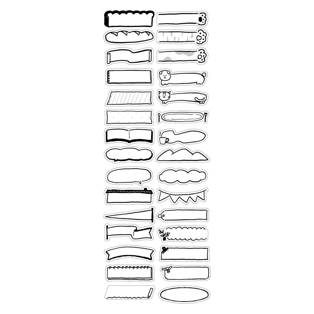 maste Flake Masking Tape Hand Drawing