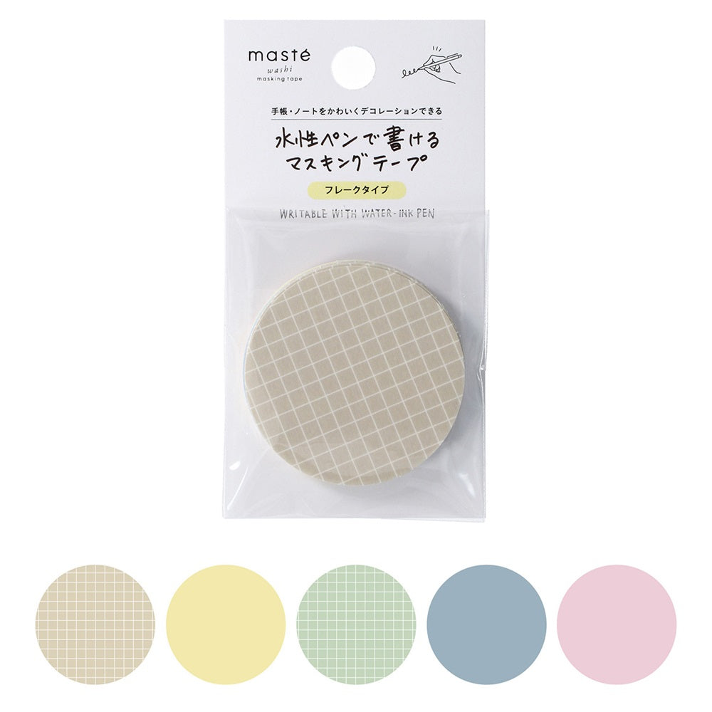 maste Masking Tape Flake Circle A