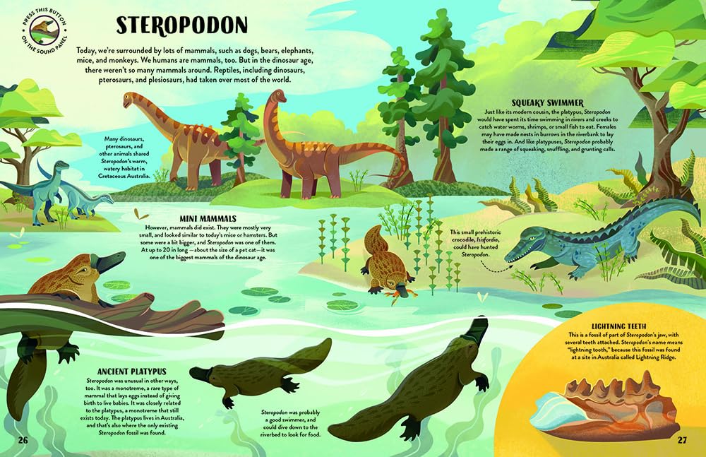 Sound Explorers: Dinosaurs by Anna Claybourne