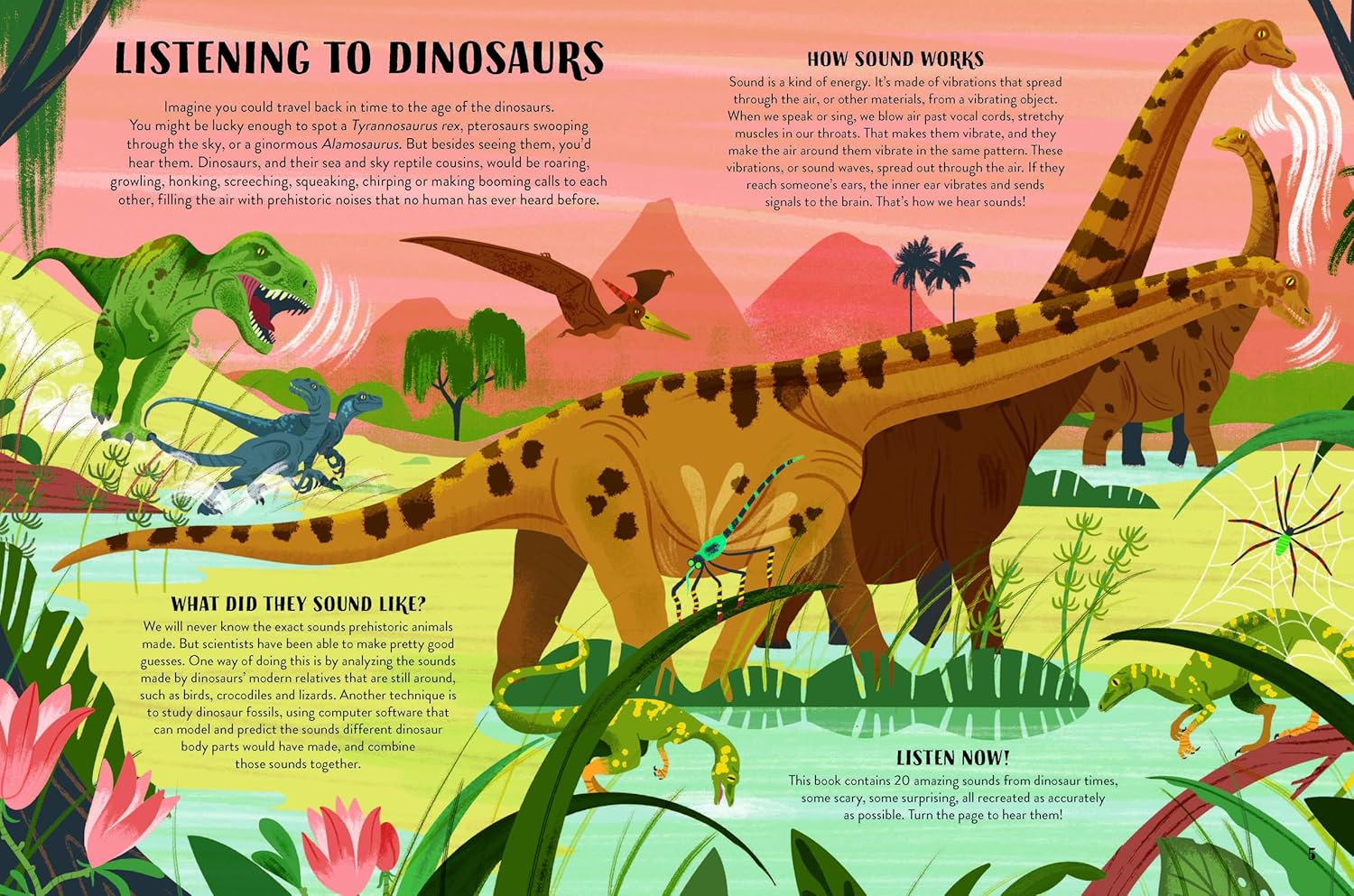 Sound Explorers: Dinosaurs by Anna Claybourne