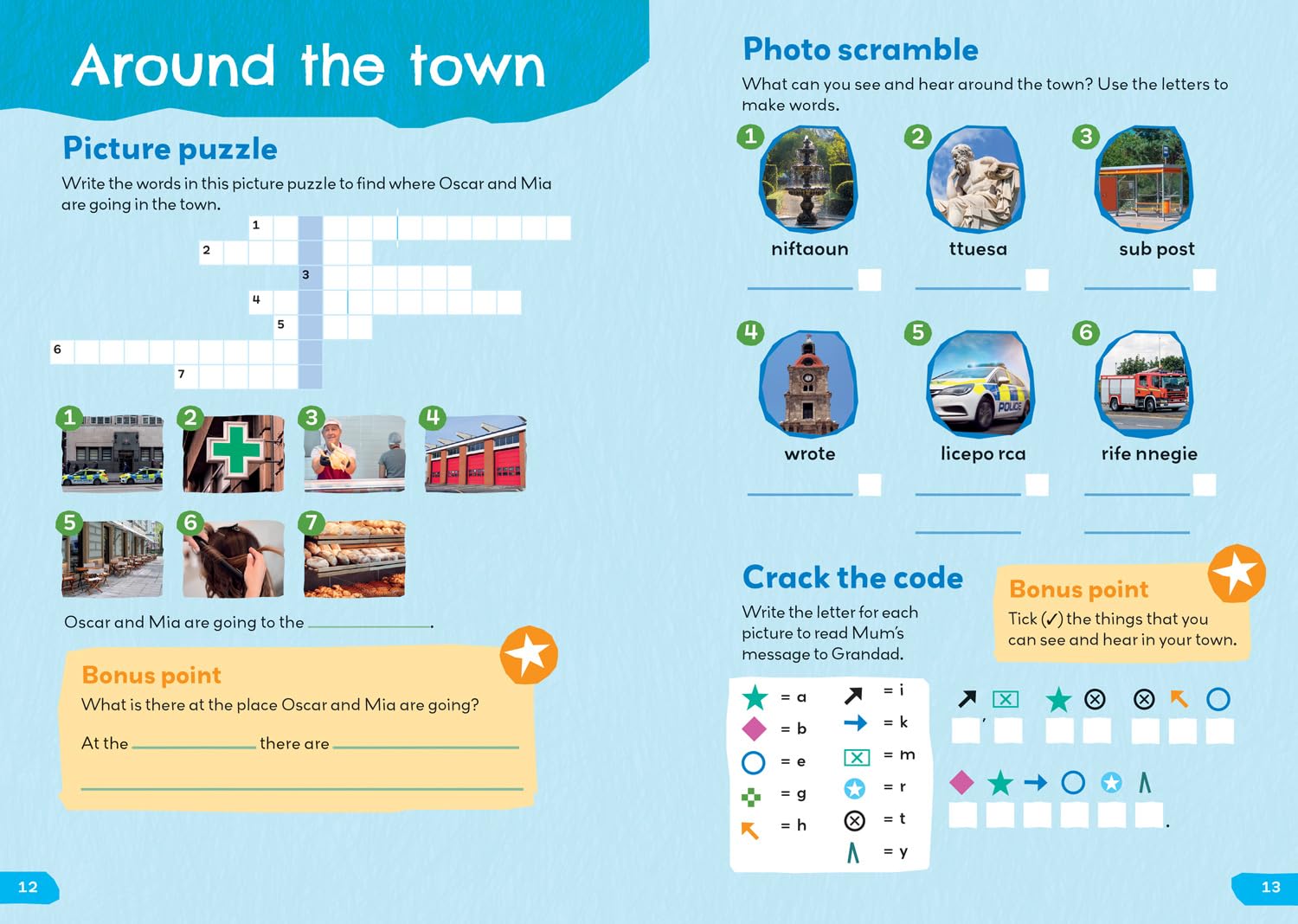 COLLINS 1000 English Words Activity Book 5: Out and About