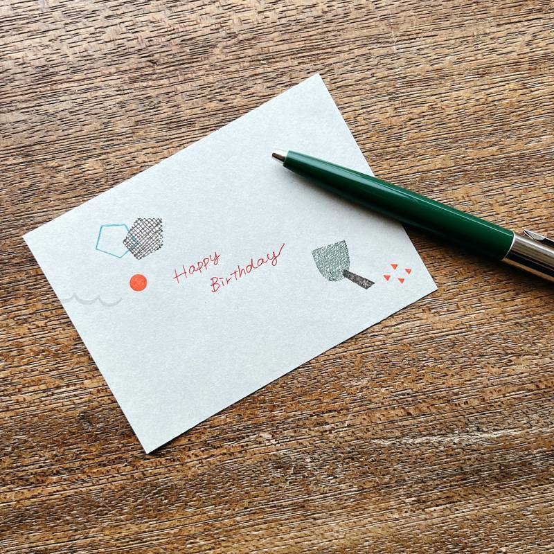 MIZUSHIMA Jizai Clear Stamp Pocket Shapes 02