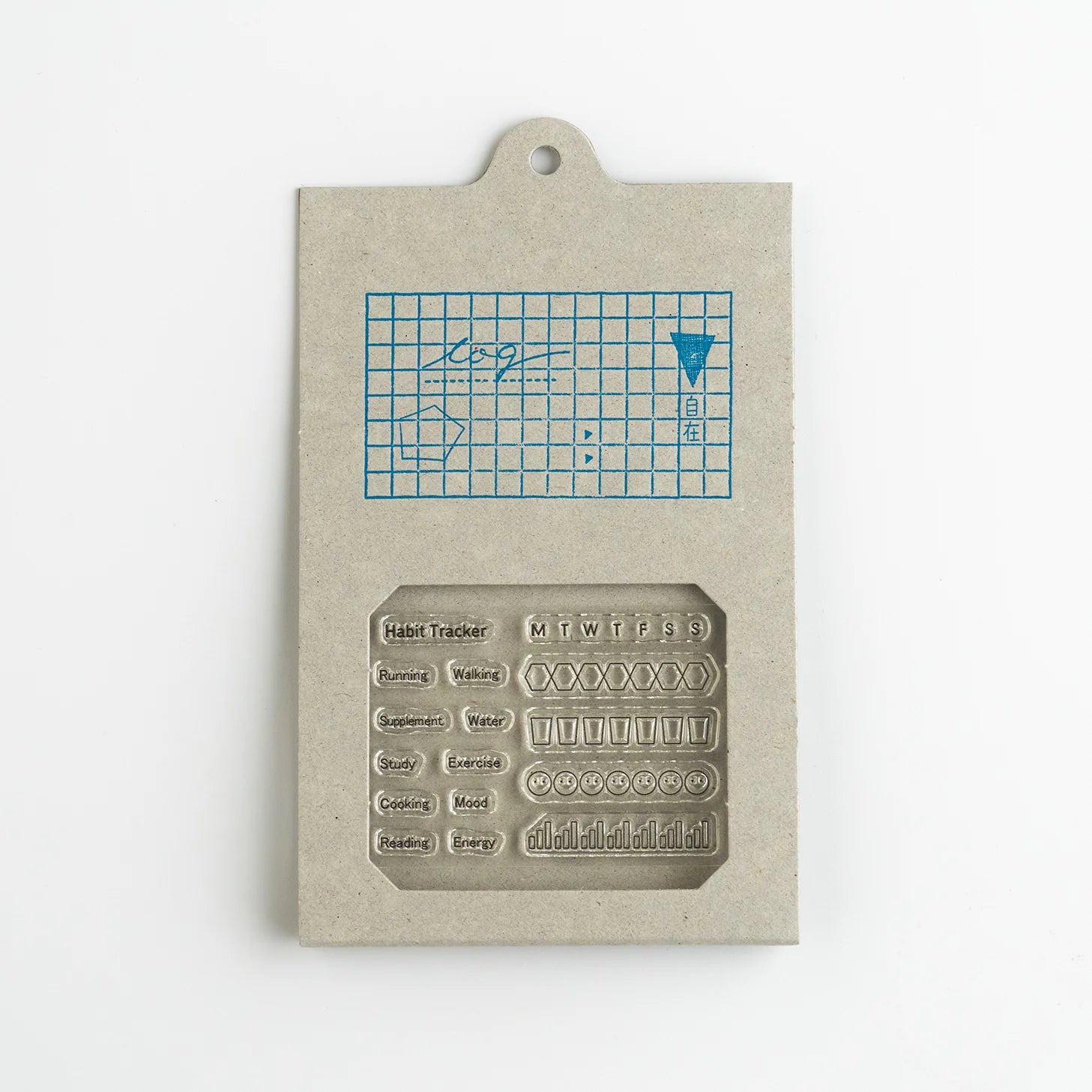 MIZUSHIMA Jizai Clear Stamp Log Tracker 01