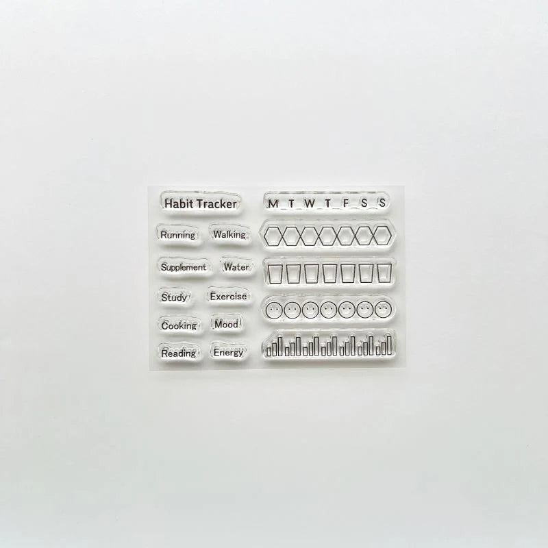 MIZUSHIMA Jizai Clear Stamp Log Tracker 01