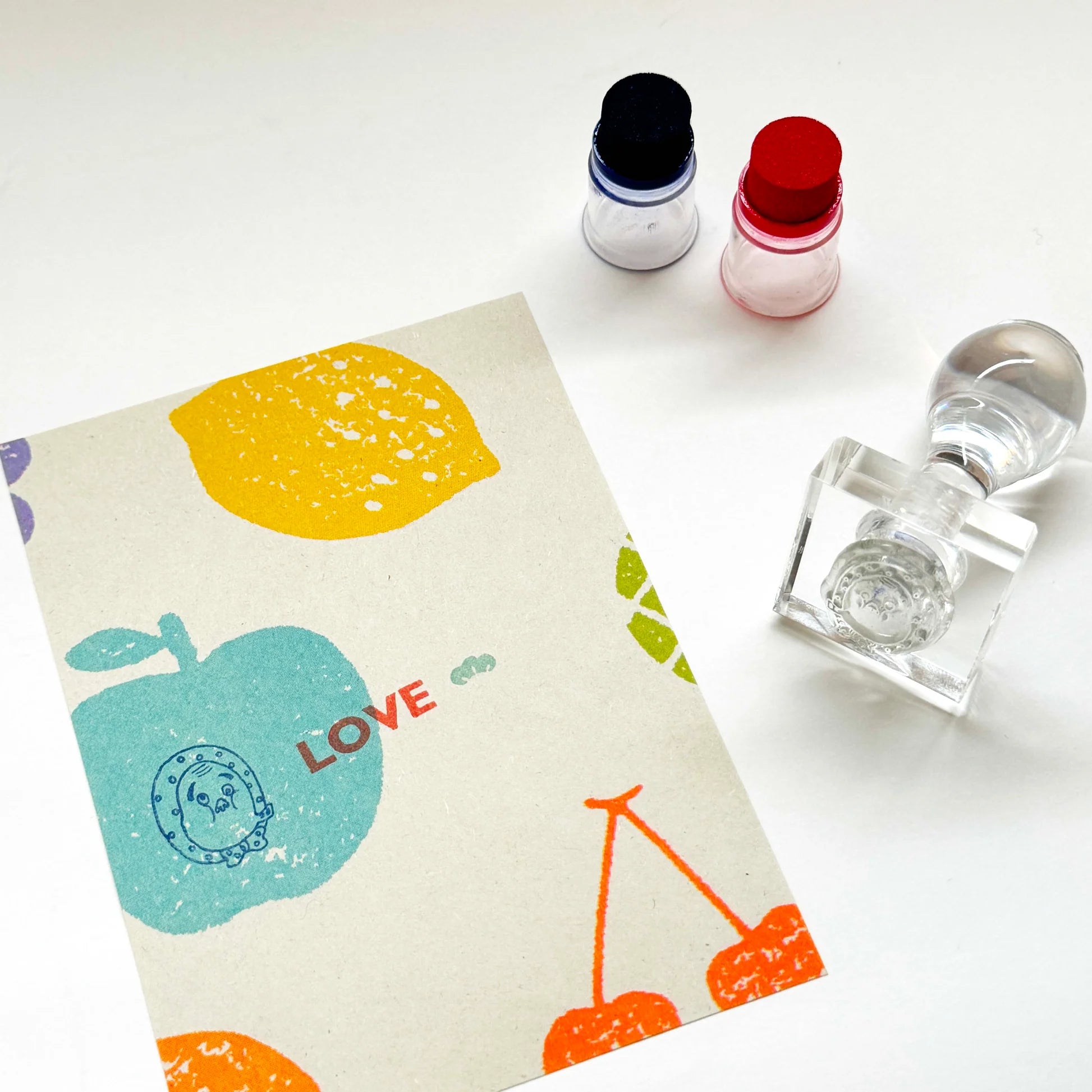 MIZUSHIMA Jizai Clear Stamp Combi Hyottoko