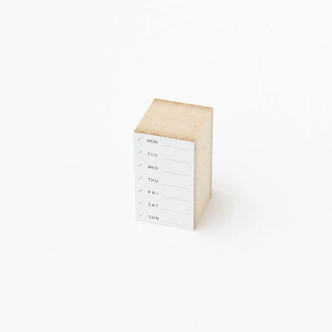 MIZUSHIMA Stamp Schedule Week