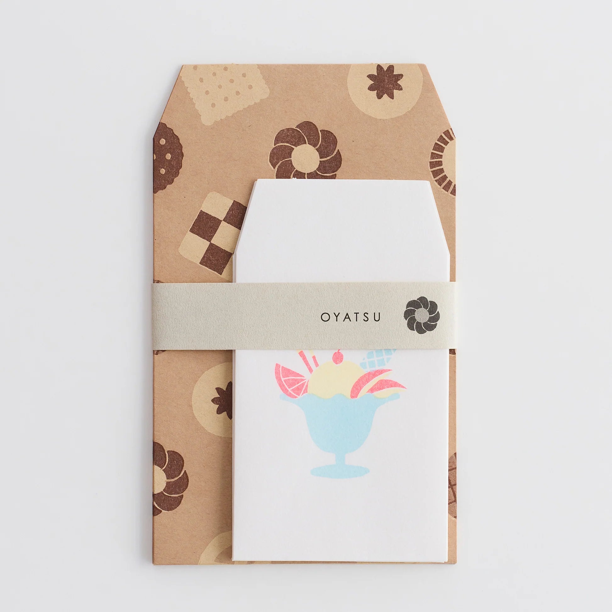 MIZUSHIMA Oyatsu Paper Bag Parfait x Cookies