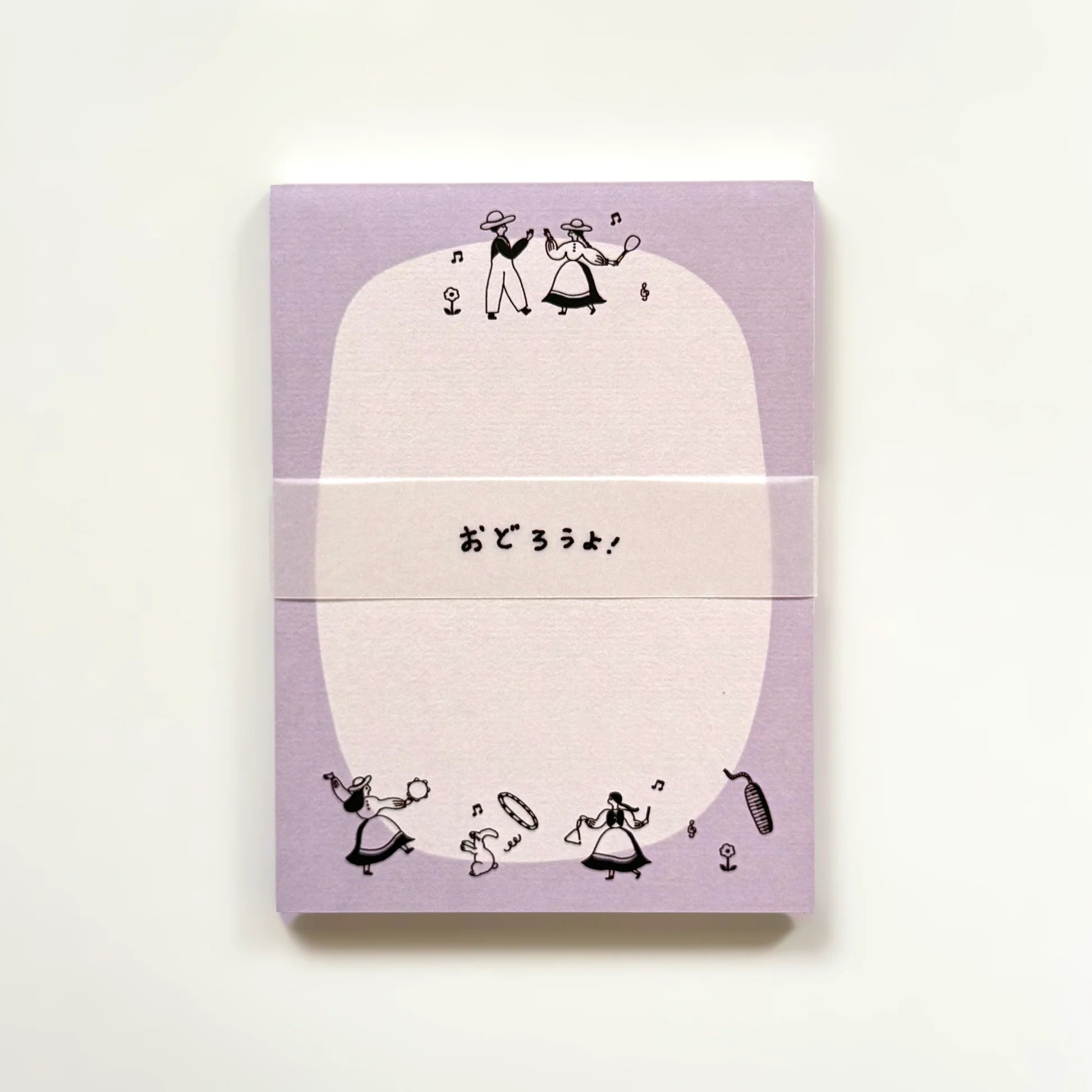 MIZUSHIMA x necktie Memo Pad Let's Dance!
