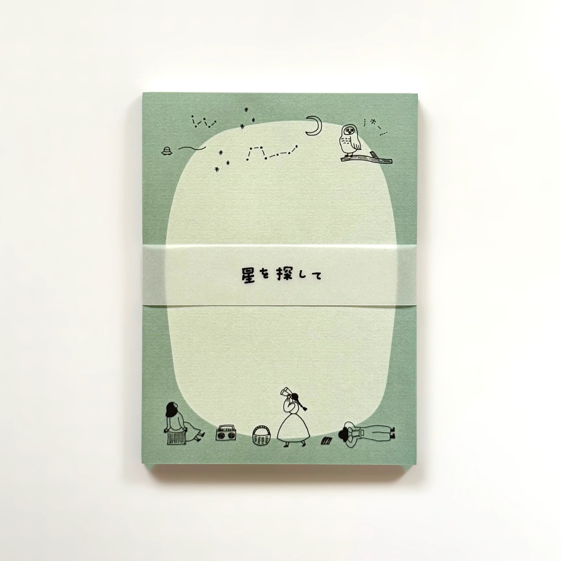 MIZUSHIMA x necktie Memo Pad Searching For Stars