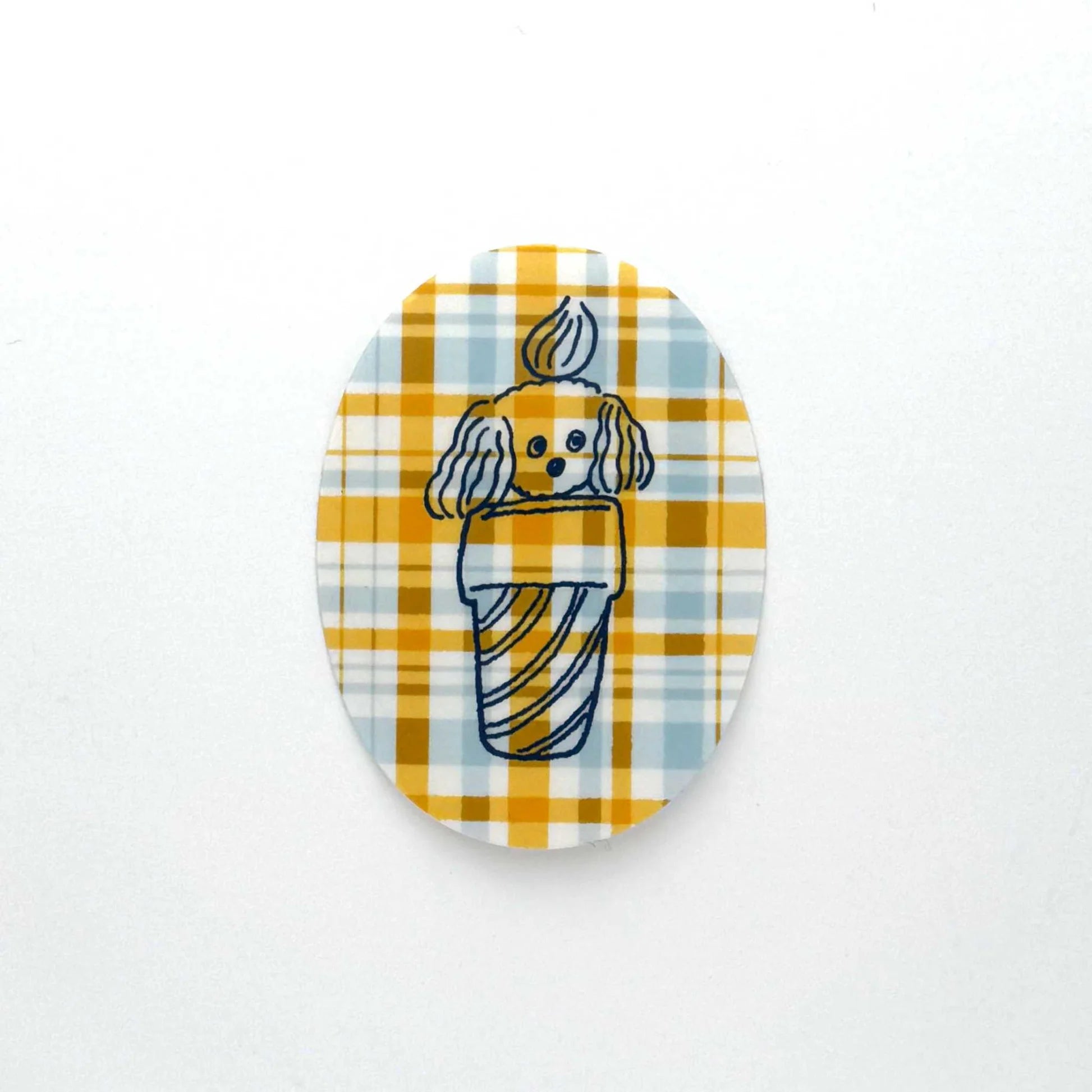 MIZUSHIMA x Tobimatsu Shoichiro Sticker Ice Cream Puppy