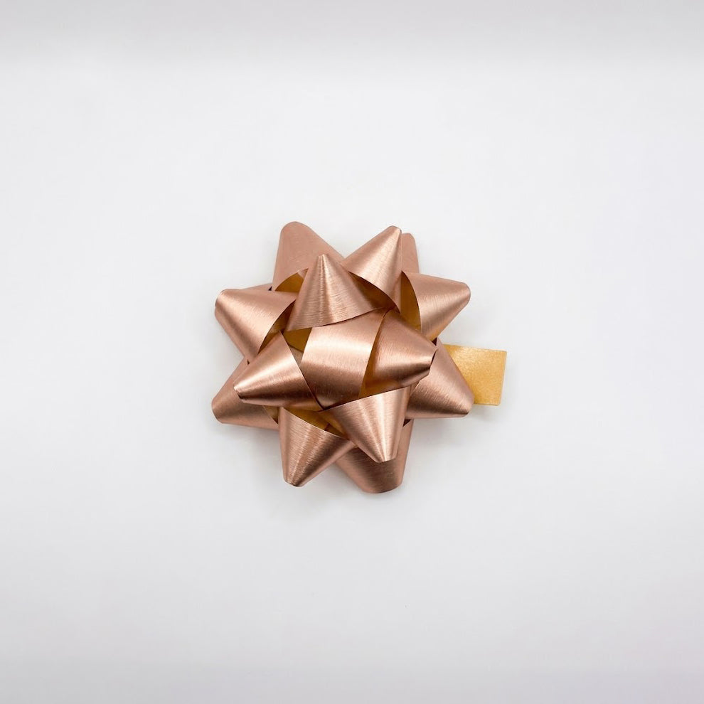 JIPPURI Flower Bow 2" Bronze