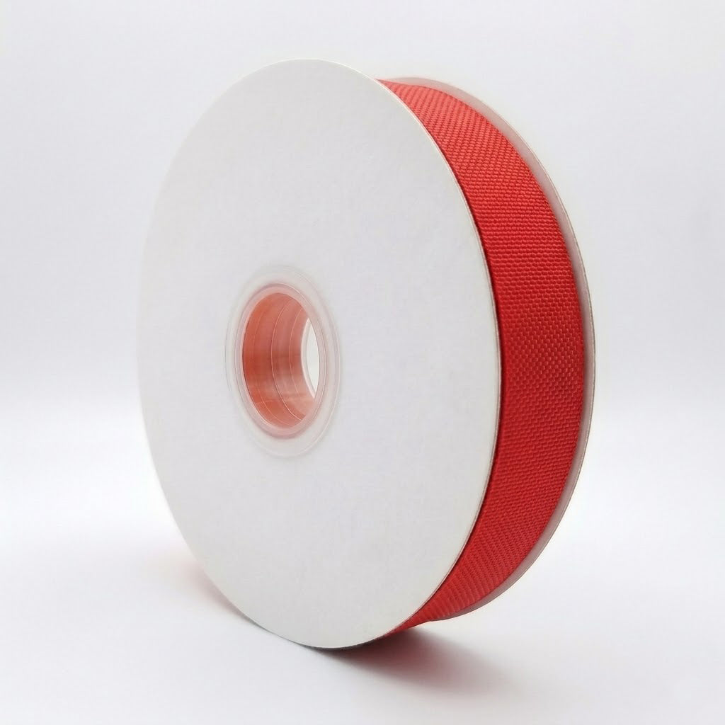 JIPPURI Grosgrain Ribbon 1.2cm Red