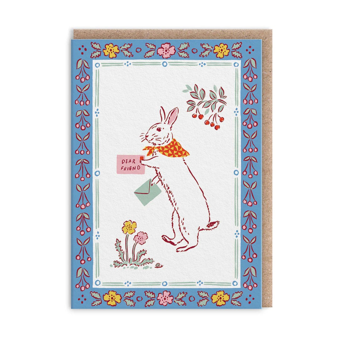 OHH DEER Greeting Card Rabbit Mini