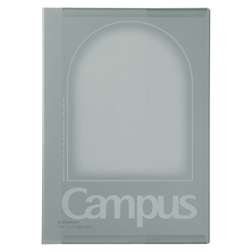 KOKUYO Campus Positive & Relax Notebook Cover B5 Evening Grey