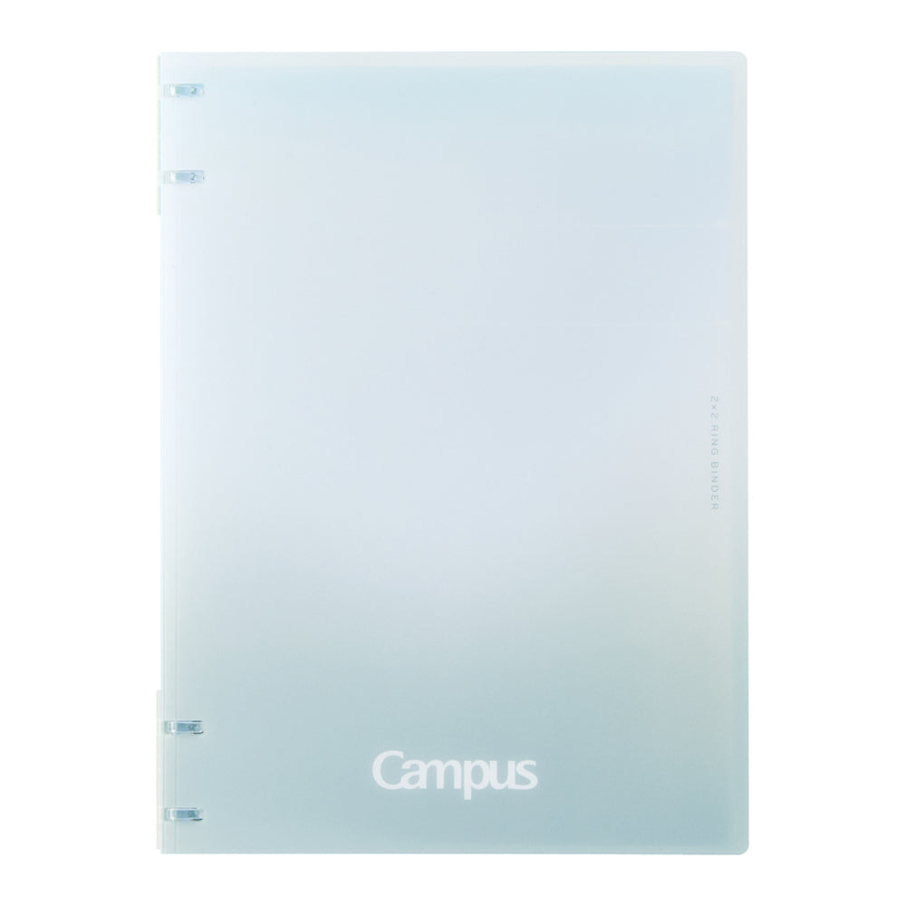 KOKUYO Campus Positive & Relax 4-Hole Binder Notebook B5 40-Sheets Evening Grey