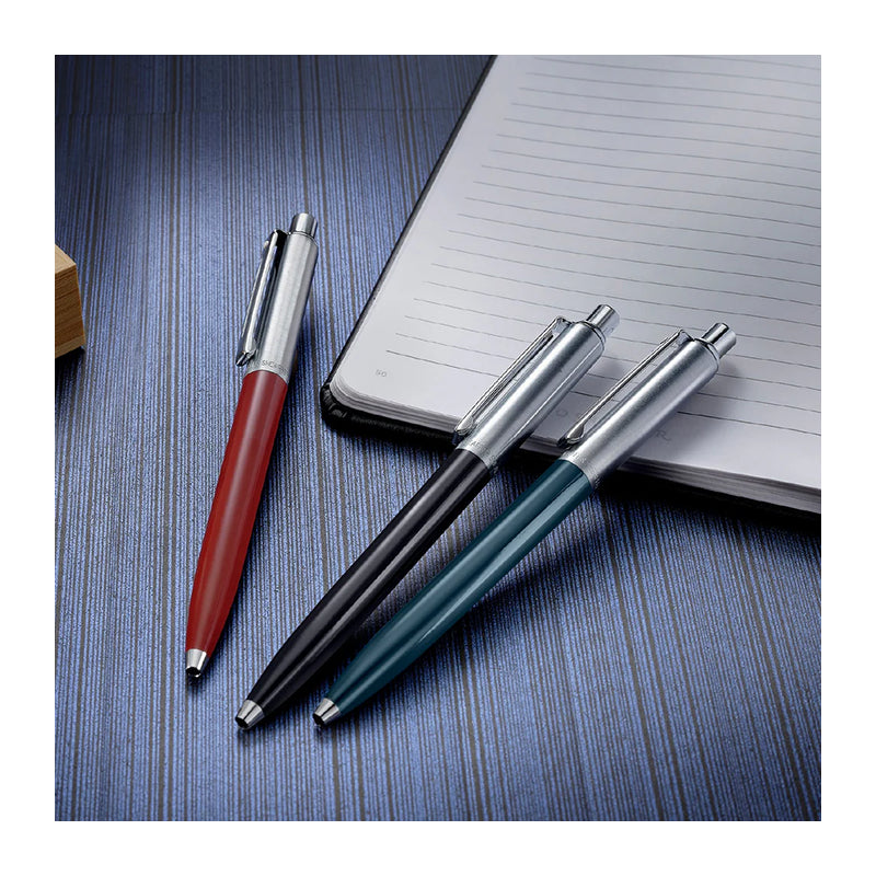 SHEAFFER Sentinel 321 Green Brushed Chrome Ballpoint Pen