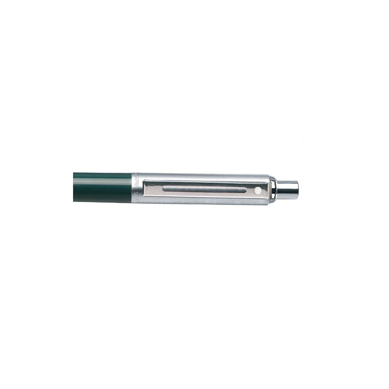 SHEAFFER Sentinel 321 Green Brushed Chrome Ballpoint Pen