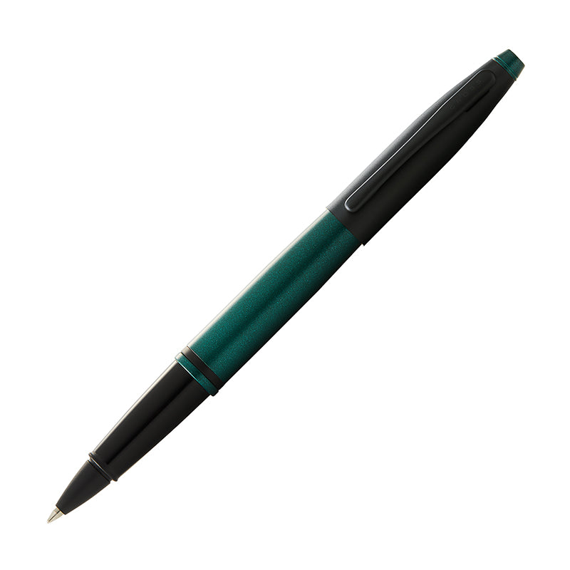 CROSS Calais Matte Green And Black Lacquer Rollerball Pen