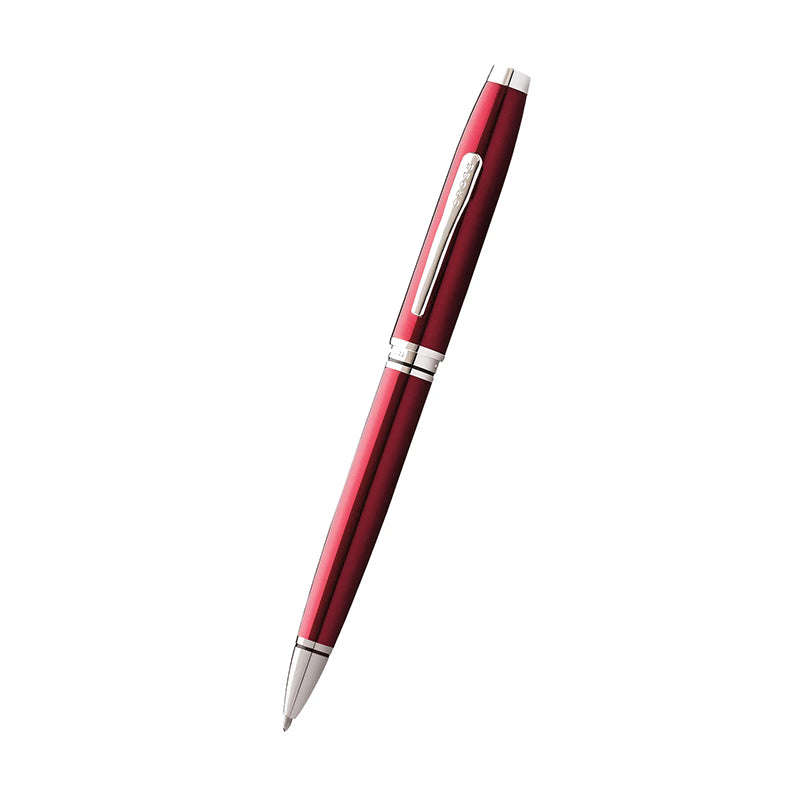 CROSS Conventry Red Lacquer with Chrome Appointments Ballpoint Pen