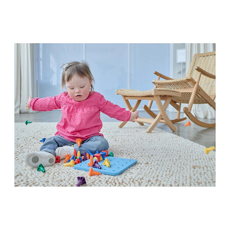 NOZIG EDX Education Geo Pegs and Peg Board Set 36