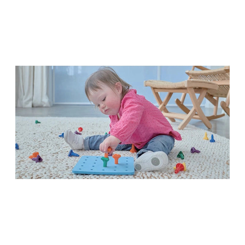 NOZIG EDX Education Geo Pegs and Peg Board Set 36