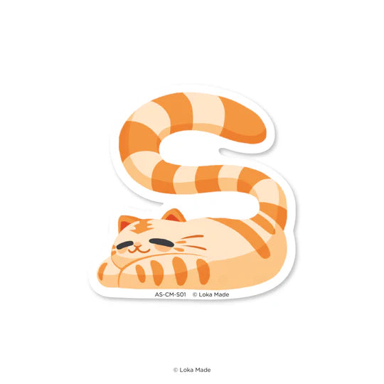 LOKAMADE Comeow Waterproof Sticker S