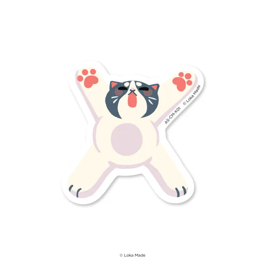 LOKAMADE Comeow Waterproof Sticker X