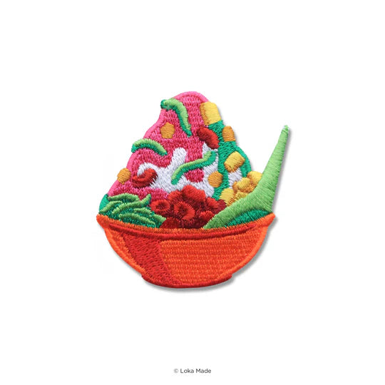 LOKAMADE Loka Patch Embroidery Sticker Air Batu Campur